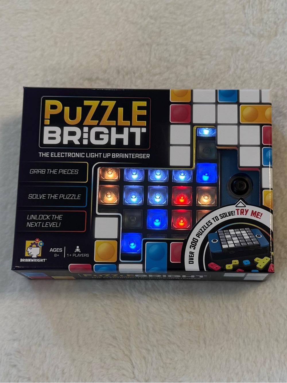 NEW Puzzle Bright Light Up Electronic Game Factory Sealed